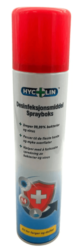 Hycolin desinfeksjonspray 300ml, 12stk pr kartong