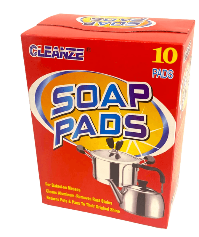 Stålull m/såpe,  49stk pr kartong