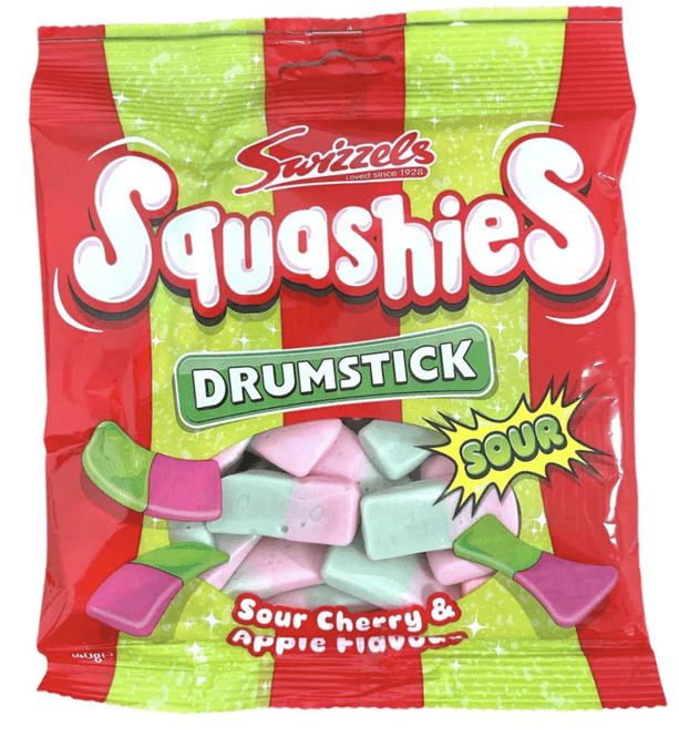 Hovedbilde Swizzels Drumsticks Sour Cherry Apple 140g, 12stk ...