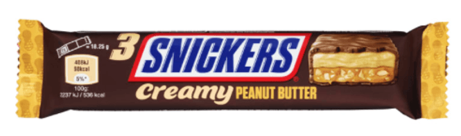 Hovedbilde Mars AS Snickers Peanut Butter 54,75g, 32stk pr ...