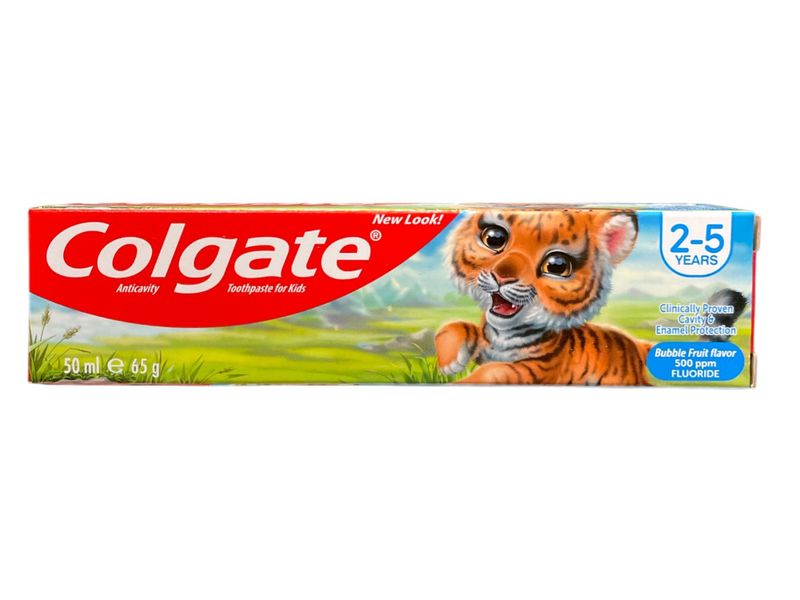 Colgate Tannkrem Barn 2-5år 50g, 12stk pr kartong