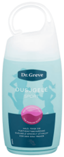 Hovedbilde Dr. Greve Sport Dusjgelé 250ml, 12 stk pr kartong
