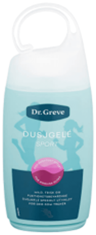 Dr. Greve Sport Dusjgelé 250ml, 12 stk pr kartong