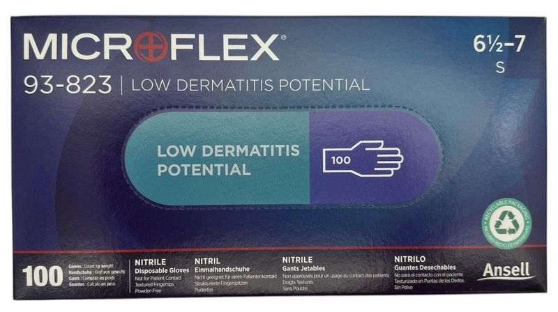 Nitrilhanske Microflex 100pk, Small, 10stk pr kartong